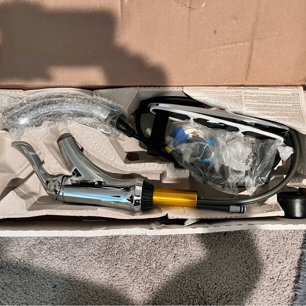 VR Accessory with Silver and Gold Finish